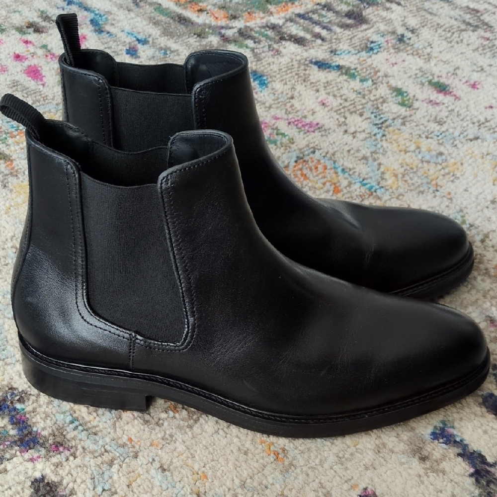 Donald pliner Antonio Leather Boots Sz 11.5
